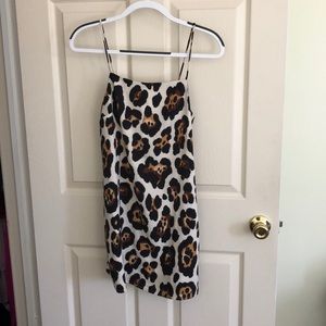 Nasty Gal cheetah dress